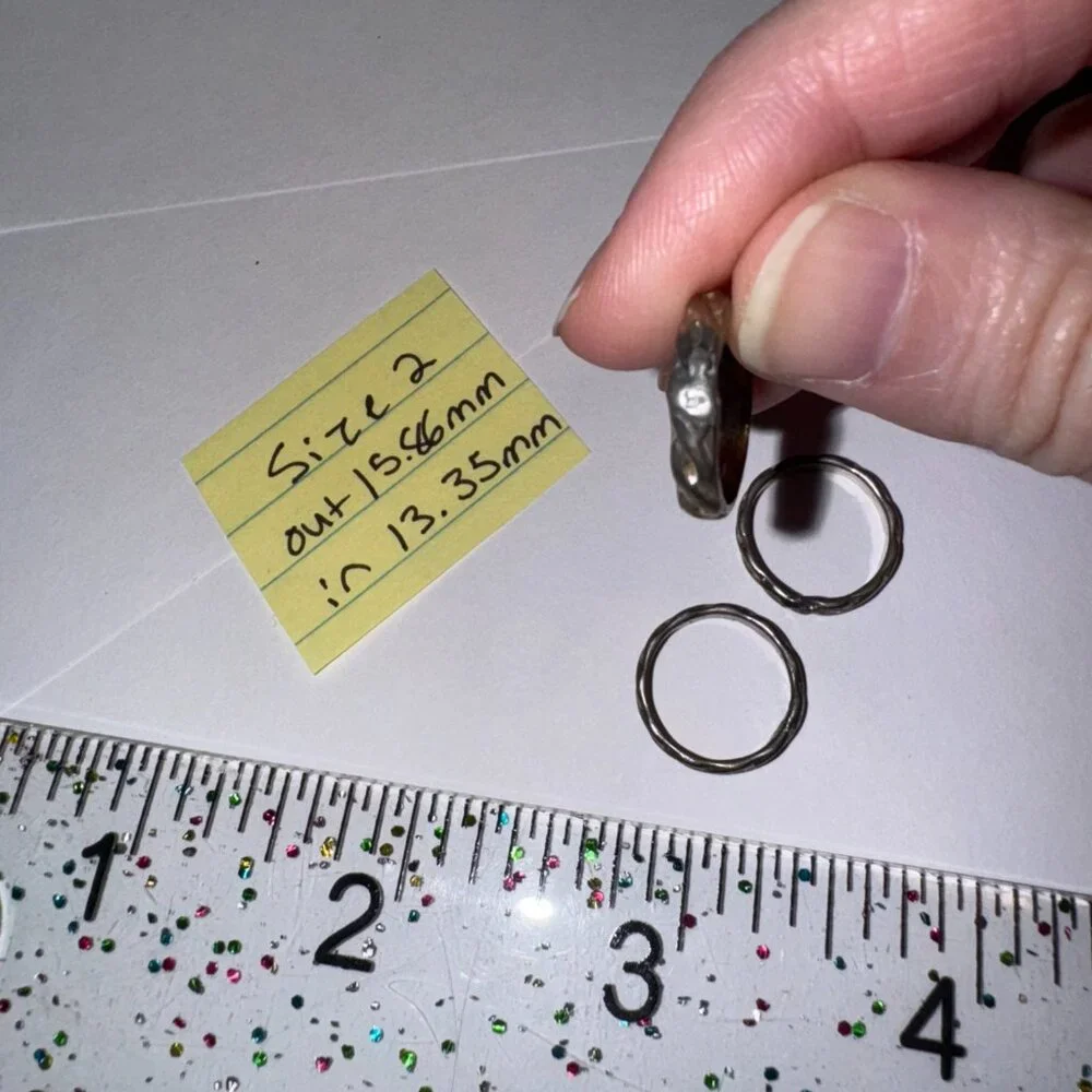 Sterling Silver Celtic Ring, Size 2
